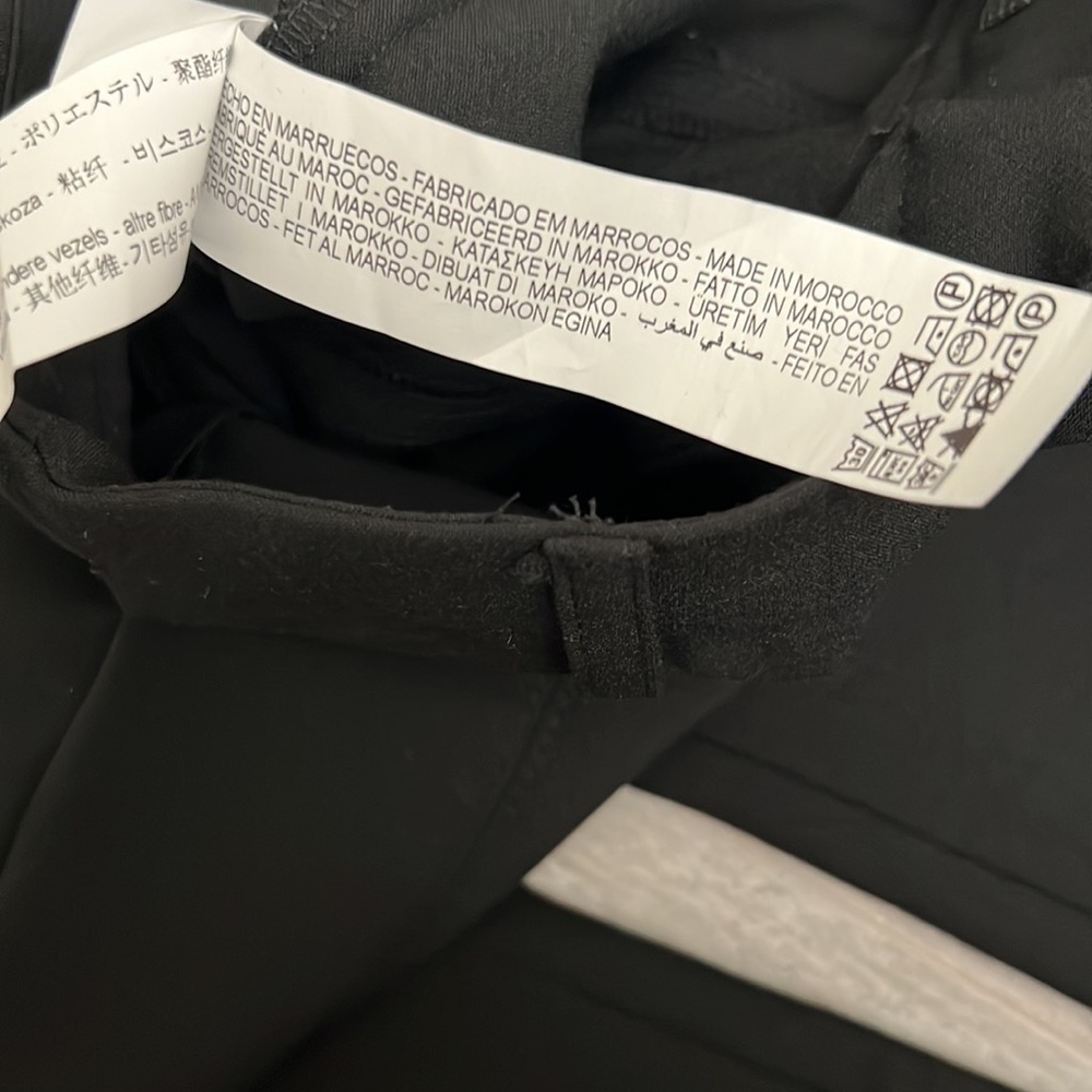 Zara Rib Detail Flare Pants - Picture 10 of 11